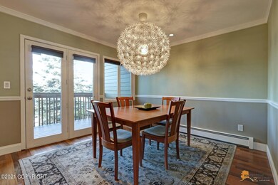 Dining Room with door to the deck