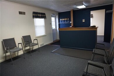 Main entrance into reception area
