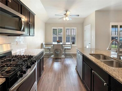 Kitchen into dining