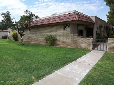 ENTRANCE TO FRONT OF UNIT