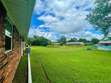 backyard area