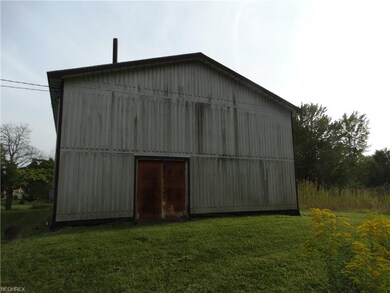 Back entrance to the shed