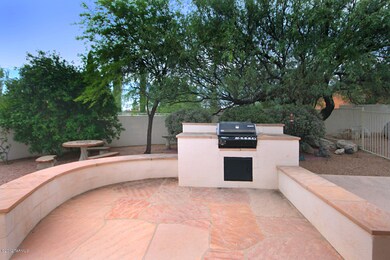 With built in BBQ