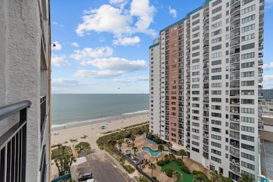 Water view featuring nearby beach