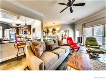 Open living room