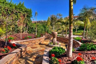 Newly landscaped frontyard with courtyard