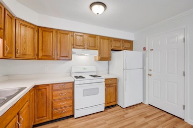 Gas stove with range hood