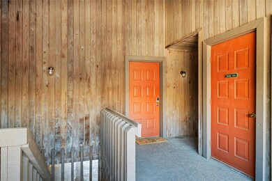 Front door and Storage room