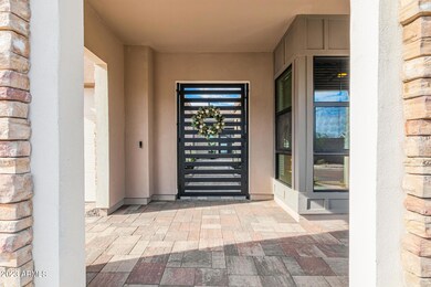Entry to courtyard