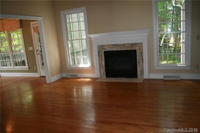 Great room is located off of the kitchen and offer
