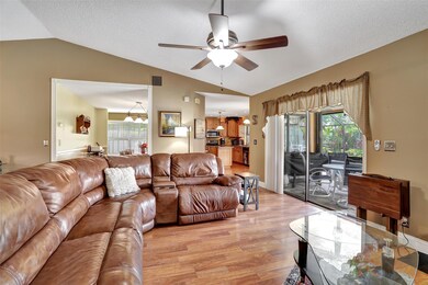 Direct access to the patio/pool area.