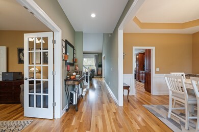 Different view from the front door.