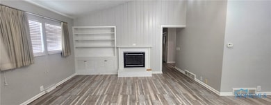 Fireplace and built ins