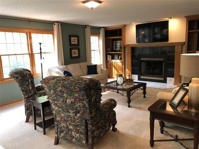 Living Room has built-ins and gas inset for either
