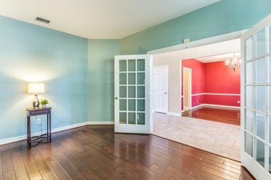 Study - Beautiful Hardwood Flooring!
