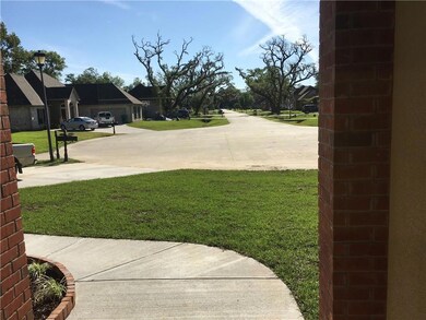 The view out of the front door.
