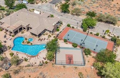 Courts and Pool
