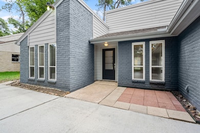 Entrance with NEW Front door
