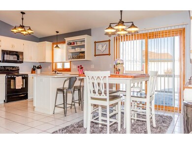 Open Living/Dinning & Kitchen Area