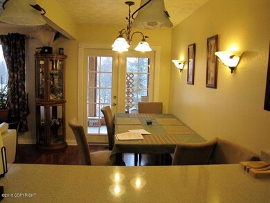 Dining room & door to sunroom.
