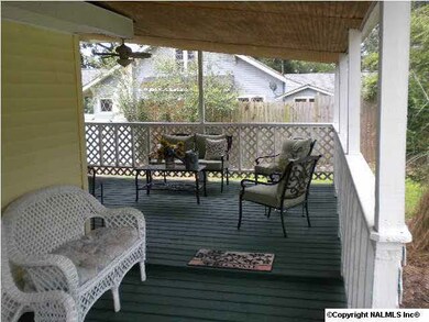 Covered Deck on Back of Home