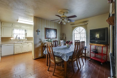 Dining space featuring hardwood / wood-style floor