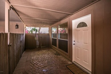 Front porch area