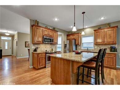 Gorgeous kitchen with SS appliances and granite co