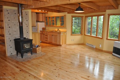 LR and Dining area with hardwood floors