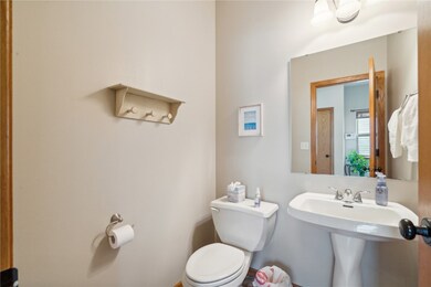 Main floor half bath