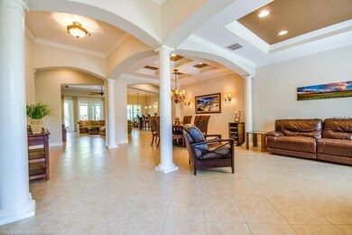 Foyer to open floor plan