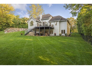 The enormous, fully fenced, backyard is perfect fo