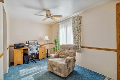 A sitting area off the living room provides great