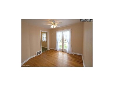 Dining Room with french doors to outside