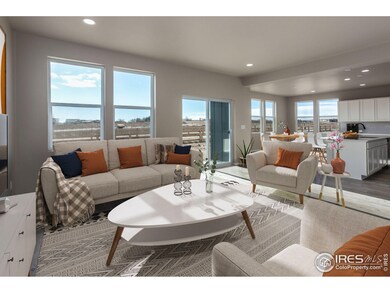 LIVING ROOM, DINING AND KITCHEN