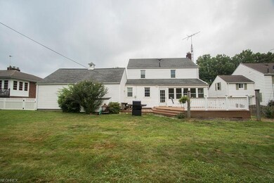 Large back deck and yard perfect for those summer 