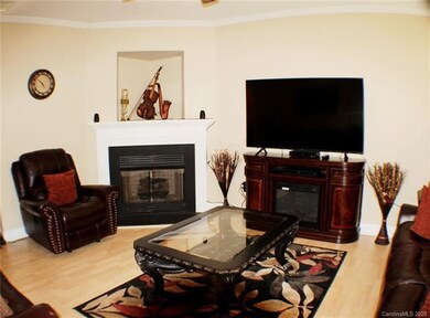 Living Room with gas fireplace