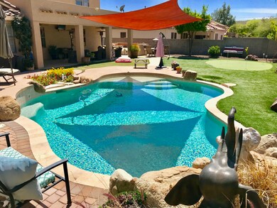 Pool from Waterfall view
