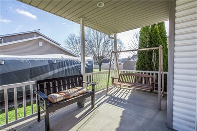 View of terrace featuring a storage unit