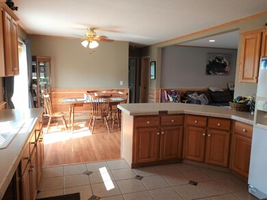 Kitchen into Dining