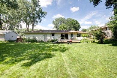 Nice large flat lot with beautiful landscaping in 
