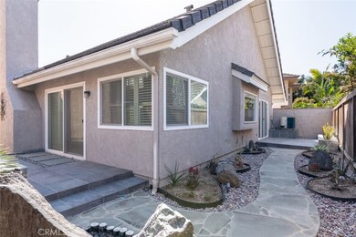 Back of house patio.