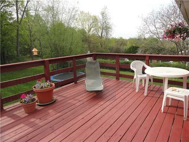 Patio/Deck Upper Deck overlooking back yard with p
