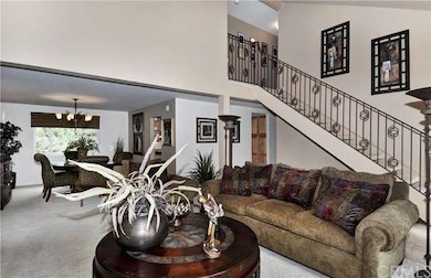Elegant Formal Living and Dining Rooms