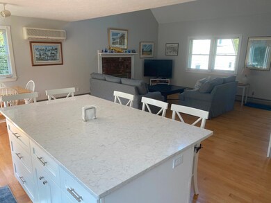 Kitchen view to Living area