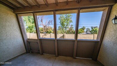 Screened Patio Open to Green Space