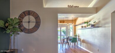 Great Room to dining