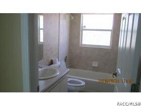 hall bath corian counters