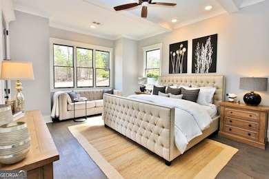 Master bedroom rendering
