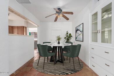 Virtually Staged Dining Room
